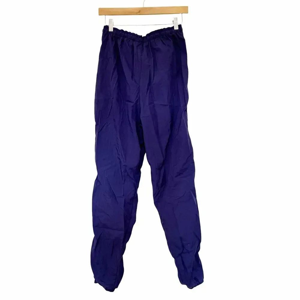 Vintage Nike Purple Nylon Windbreaker Joggers Sz M